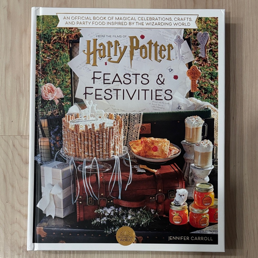 Harry Potter Feasts & Festivities Hardcover Book